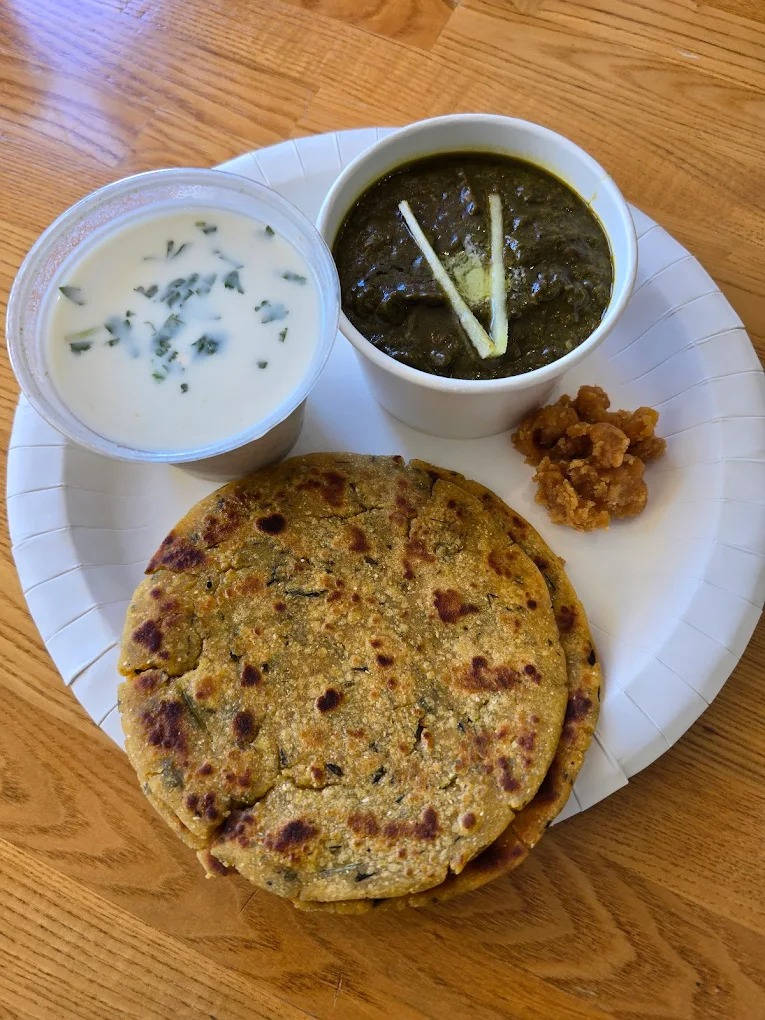 Sarson Ka Saag with Makki Roti, Punjabi classic at Dilli-6 San Ramon